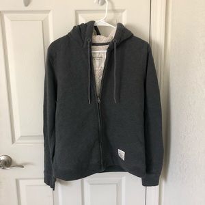 A&F Fur Lined Zip Up